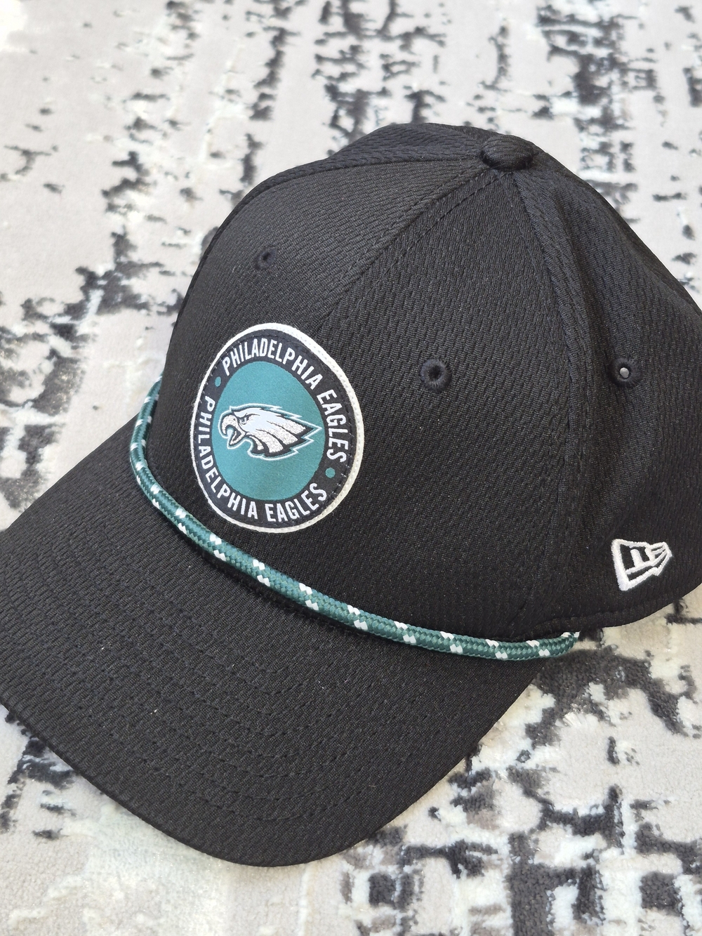 New Era Philadelphia Eagles NFL Snapback Hat Black COOLERA MICROERA Adjustable Y